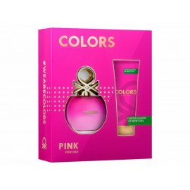 Set para dama Benetton Colors Pink - Envío Gratuito