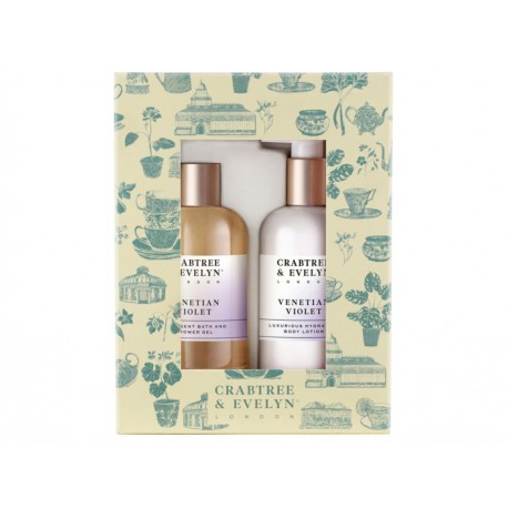 Dúo de baño Crabtree & Evelyn Venetian Violet - Envío Gratuito