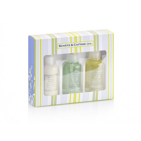 Mini Kit Revitalizante Té Verde y Basil Schätz & Cattani 60 ml - Envío Gratuito