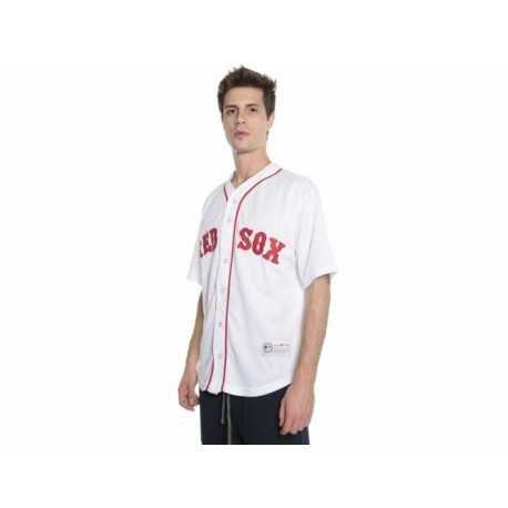 Jersey Majestic Boston Red Sox local para caballero - Envío Gratuito