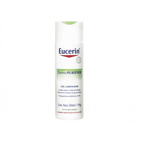 Eucerin Gel Limpiador Dermo Purifyer 200 ml - Envío Gratuito