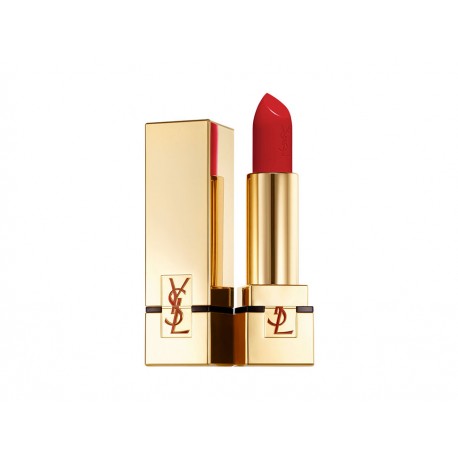 Lápiz Labial Rouge Pur Couture Yves Saint Laurent Rouge Vermillon - Envío Gratuito