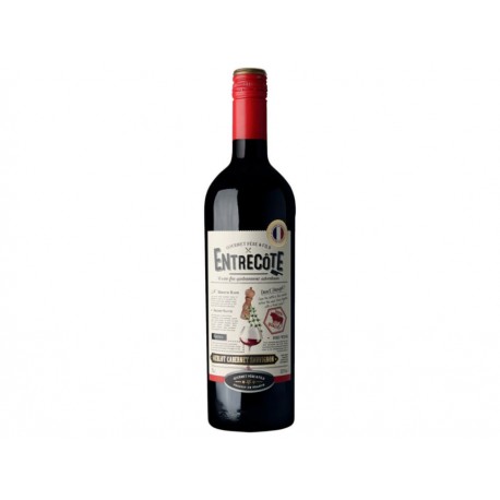 Vino tinto Entrecote Merlot Cabernet Sauvignon 750 ml - Envío Gratuito