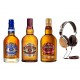 Paquete Especial Chivas Regal  Audifonos Lstn de Regalo - Envío Gratuito