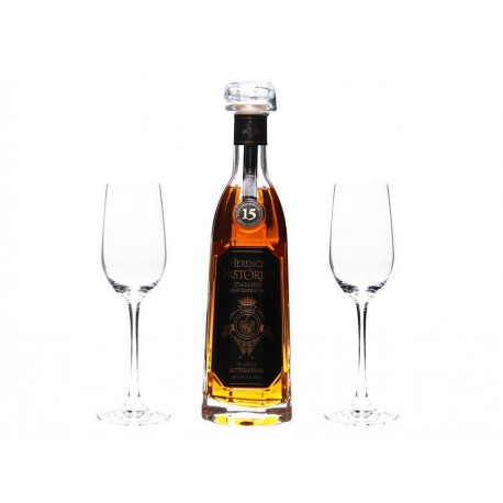 Tequila Herencia Histórico 15 Años Gran Reserva 750 ml + 2 Copas - Envío Gratuito