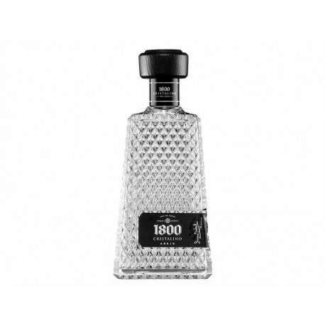 Tequila 1800 Cristalino Añejo 700 ml - Envío Gratuito