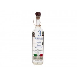 Mezcal 3 Pueblos Blanco México 750 ml - Envío Gratuito