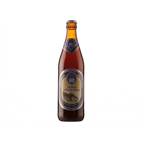 Paquete de 6 Cervezas Schwarze Weisse Hofbräu München 500 ml - Envío Gratuito