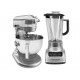 KitchenAid KP26KSBC03 Combo Batidora Professional 600 + Licuadora Diamante Plata - Envío Gratuito