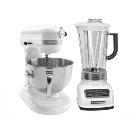 KitchenAid KP26KSBC02 Combo Batidora Pro 600 y Licuadora Diamond White - Envío Gratuito