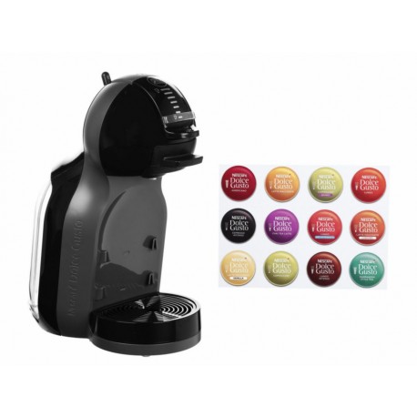 Dolce Gusto Cafetera Mini Color Negro + 12 Cápsulas - Envío Gratuito