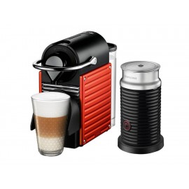Nespresso A3C60-MX-RE-NE Máquina de Café Pixie con Aeroccino Negro - Envío Gratuito