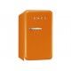 Frigobar Smeg 1.5 pies cúbicos naranja FAB5URO - Envío Gratuito