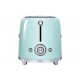 Smeg TSF01PGUS Tostador 2 Rebanadas Verde Pastel - Envío Gratuito