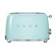 Smeg TSF02PGUS Tostador 4 Rebanadas Verde - Envío Gratuito